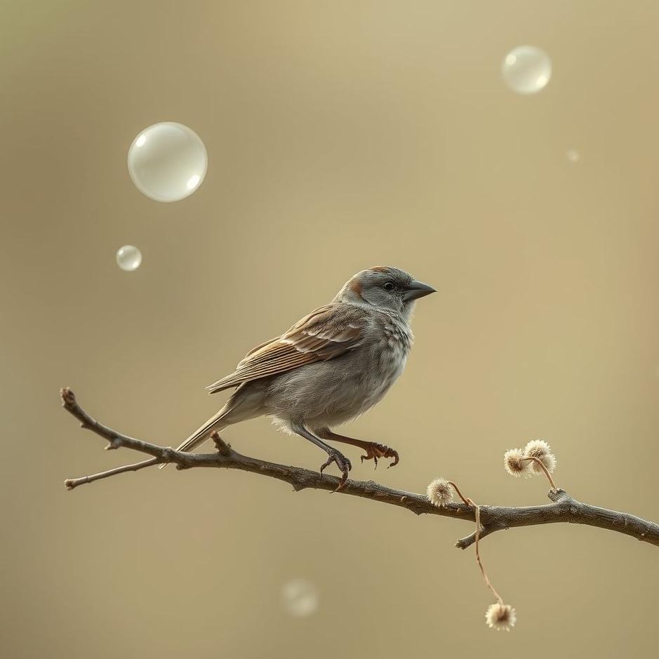 Dream : Placing a sparrow in a dream