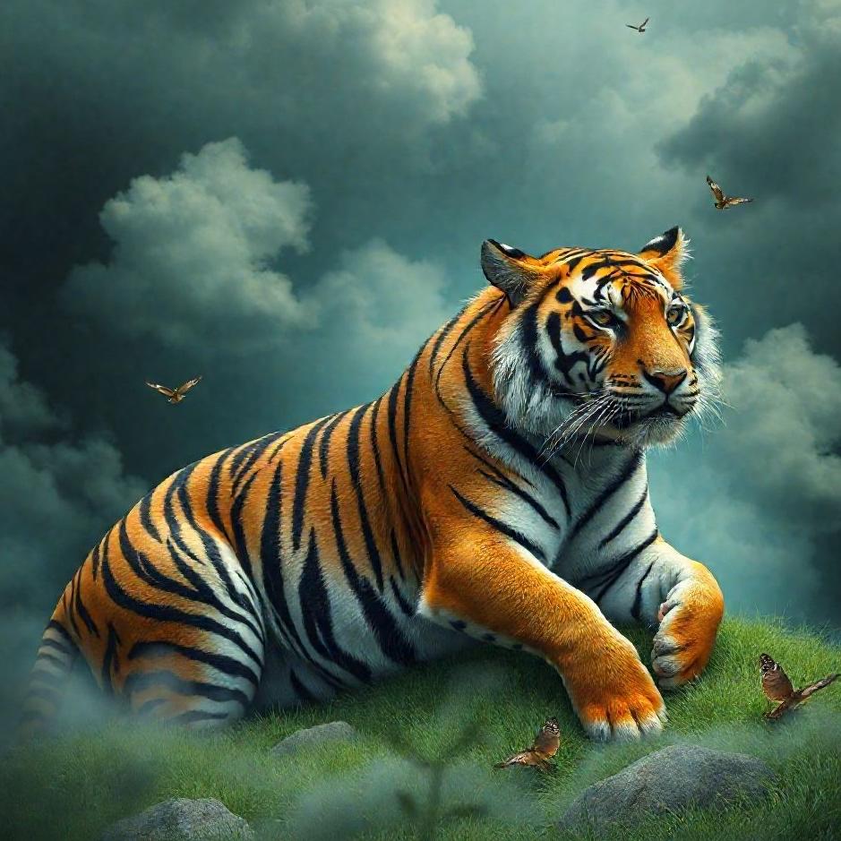 Dream : Placing a tiger in a dream