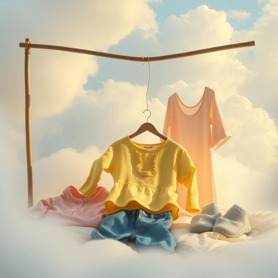 Dream : Placing clothes in a dream