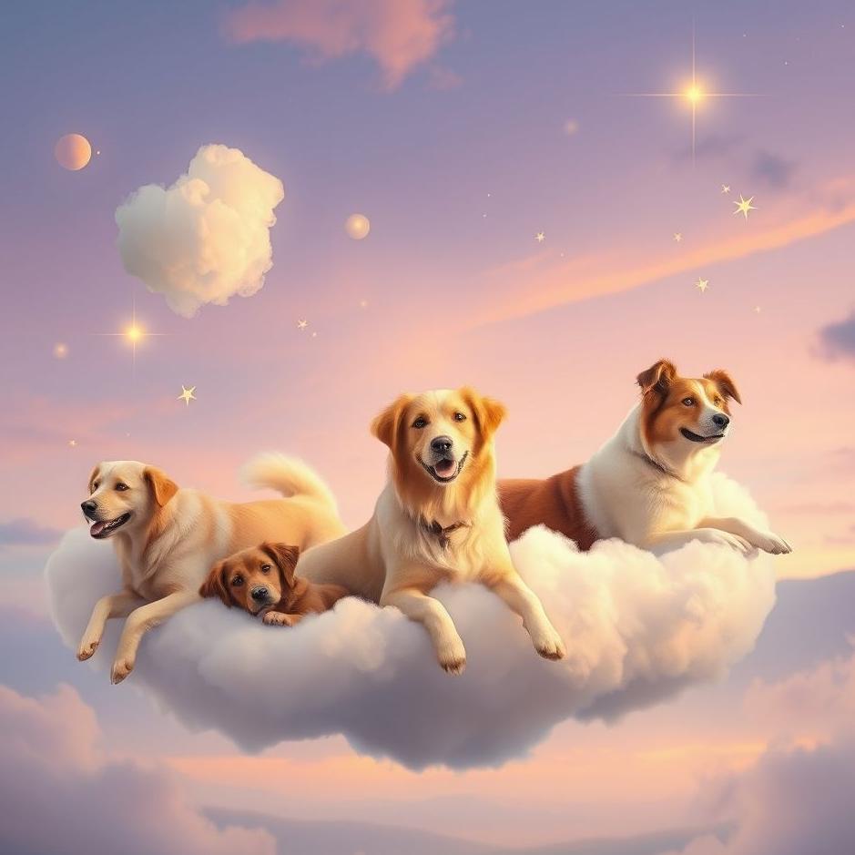 Dream : Placing dogs in a dream