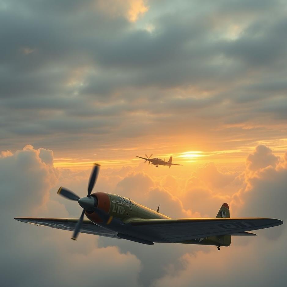 Dream : Plane in a war in a dream