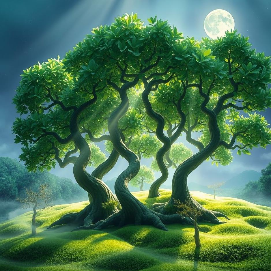 Dream : Planted trees in the dream