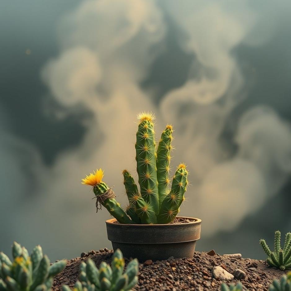 Dream : Planting a cactus in a dream