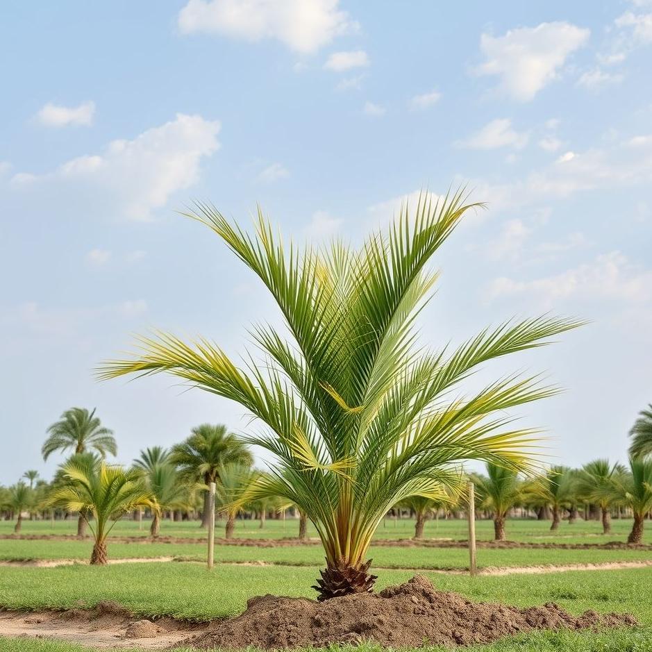 Dream : Planting a date palm sapling in a dream