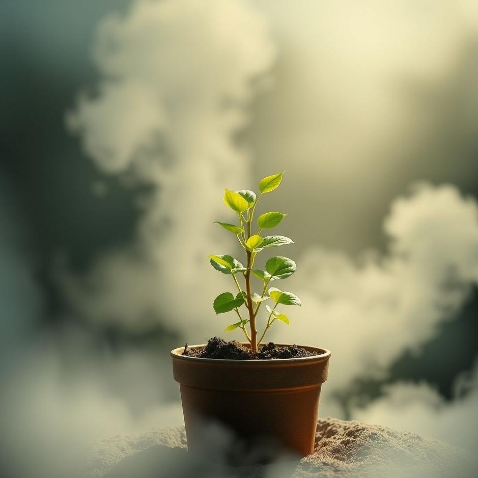 Dream : Planting a plant in a pot in a dream