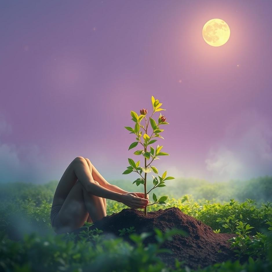 Dream : Planting a pomegranate sapling in a dream