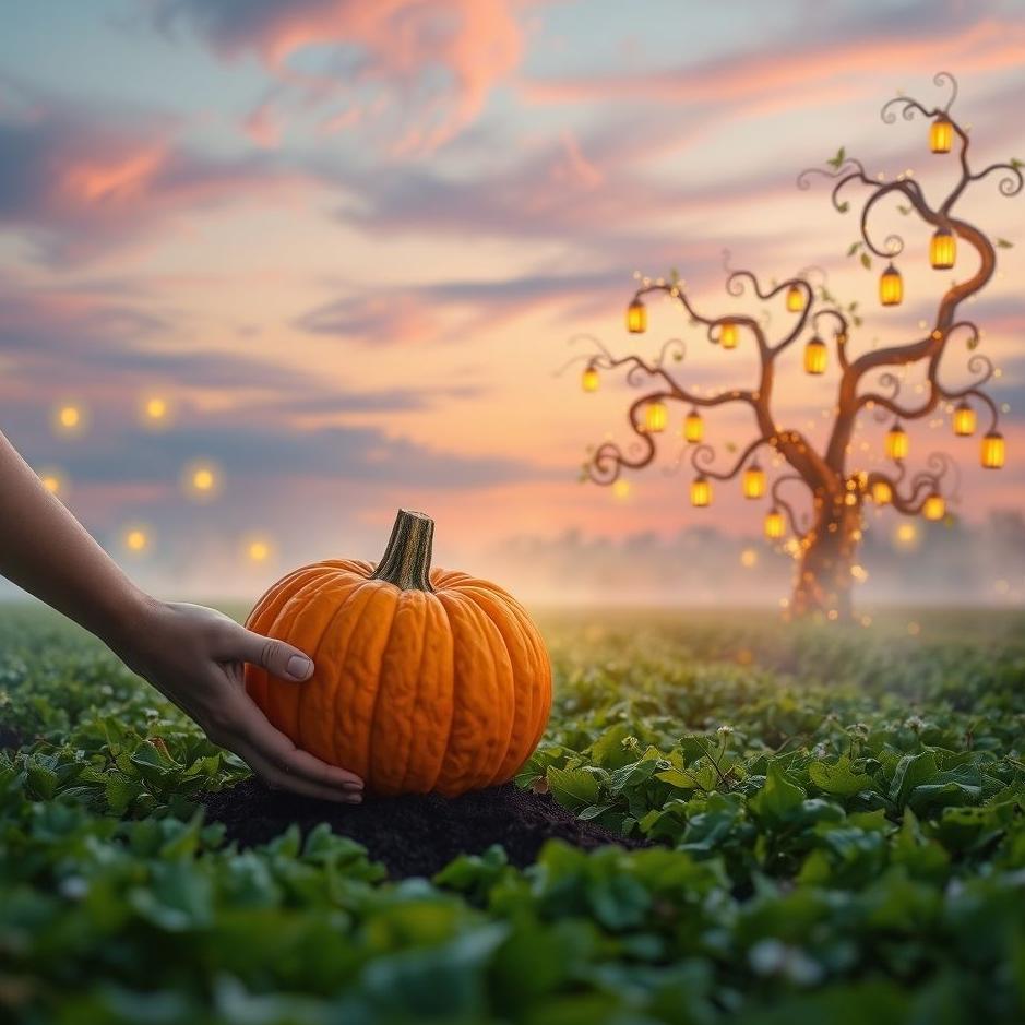 Dream : Planting a pumpkin in a dream
