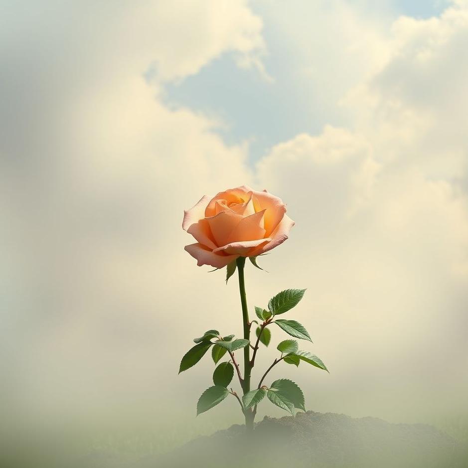 Dream : Planting a rose in a dream