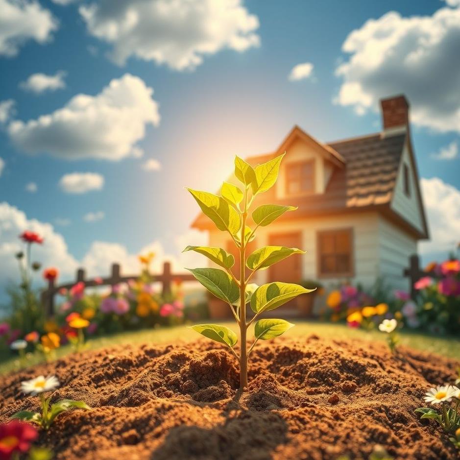 Dream Dictionary : Planting a sapling in front of your house in a dream
