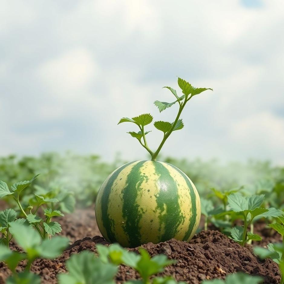 Dream : Planting a watermelon sapling in a dream