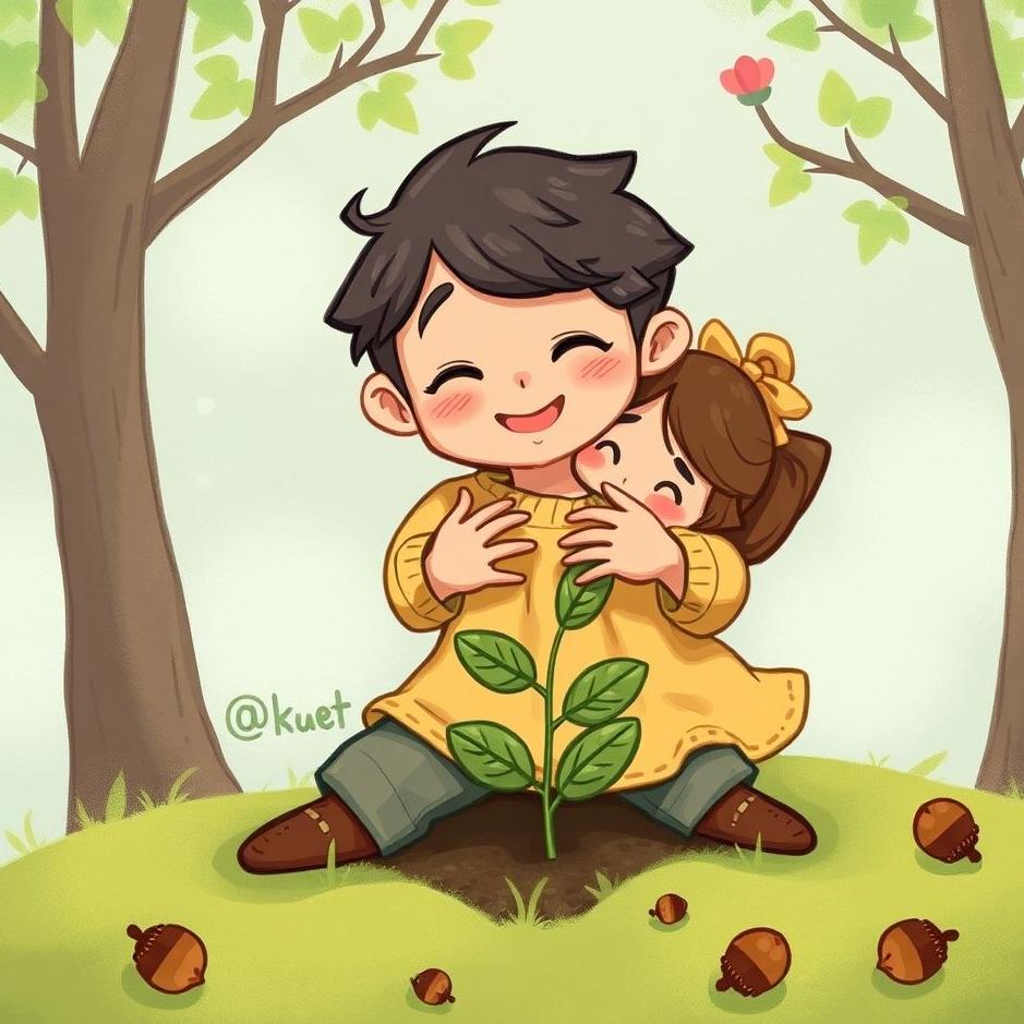 Dream : Planting acorns in a dream