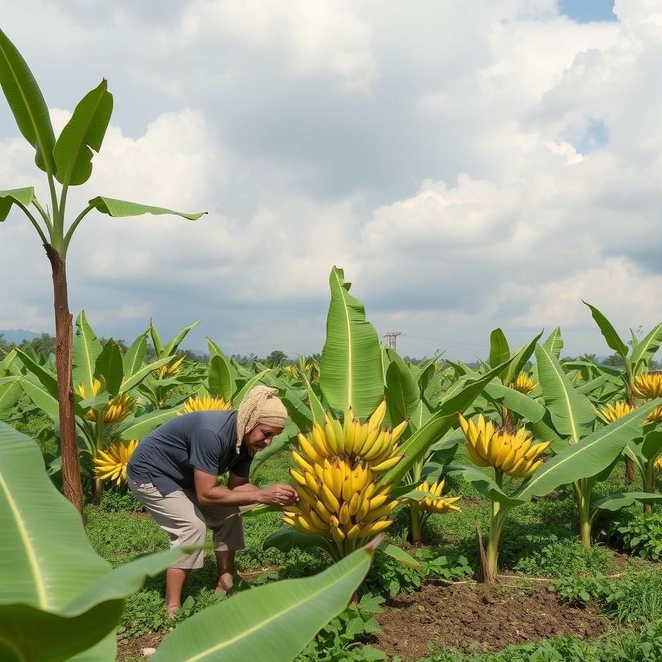 Dream : Planting bananas in a dream