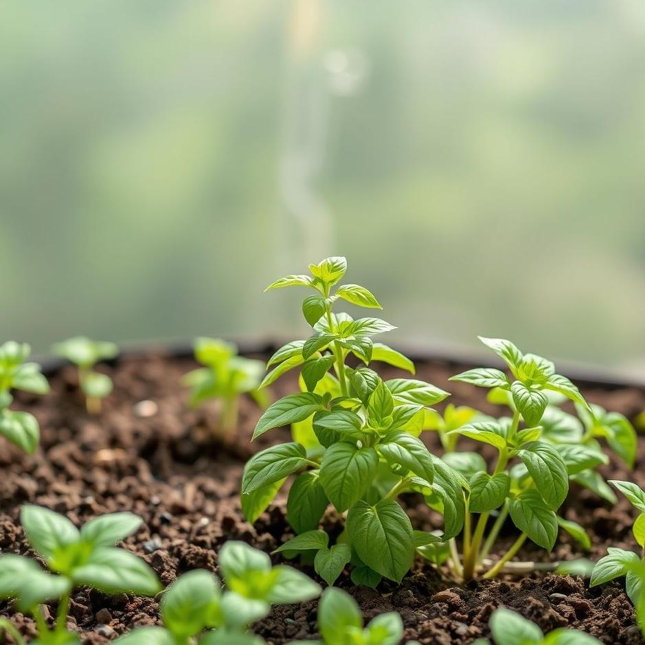 Dream : Planting basil in a dream