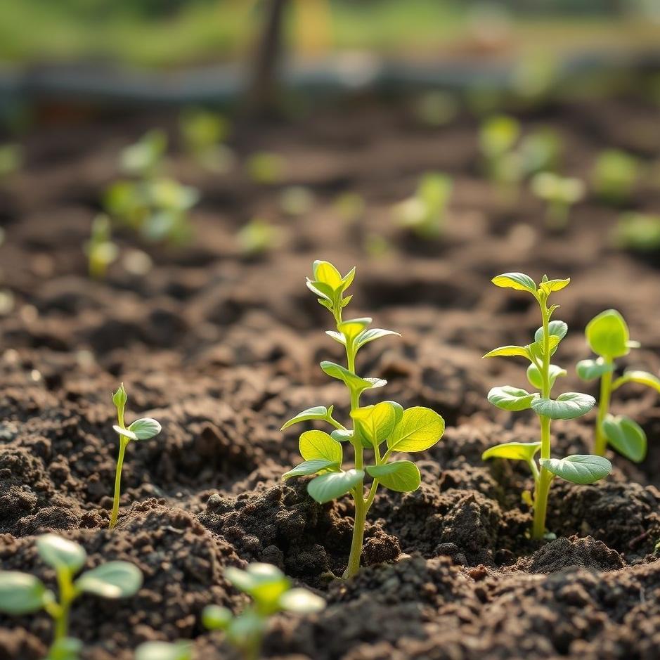 Dream : Planting bean seedlings in a dream