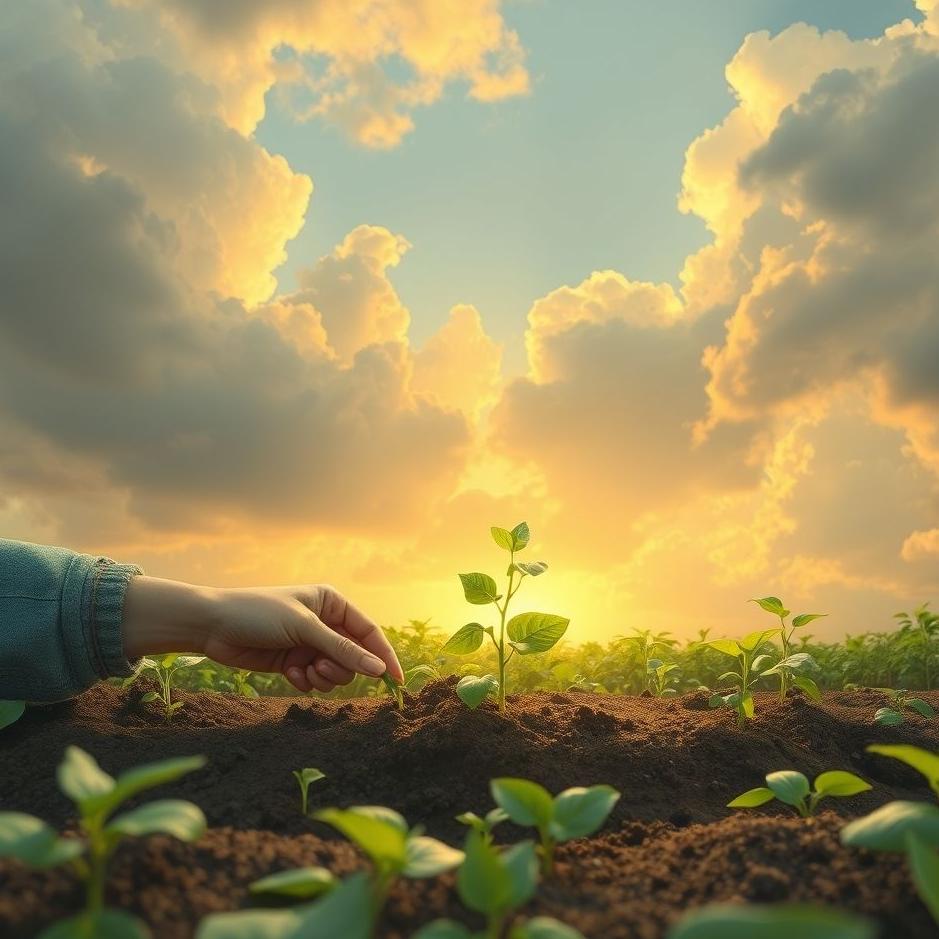 Dream : Planting bean seeds in a dream