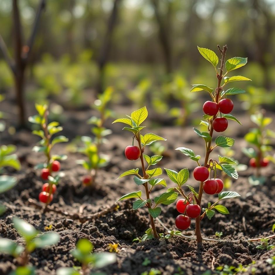 Dream : Planting cherry seedlings in a dream