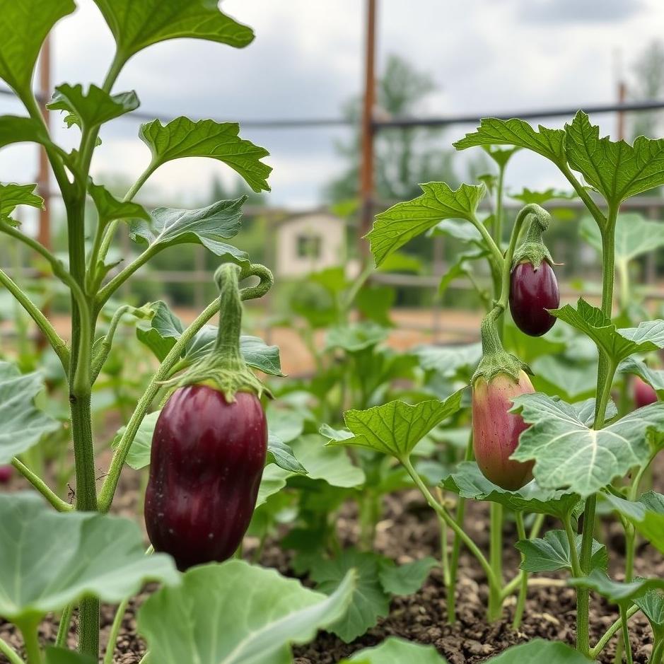 Dream : Planting eggplants in a dream