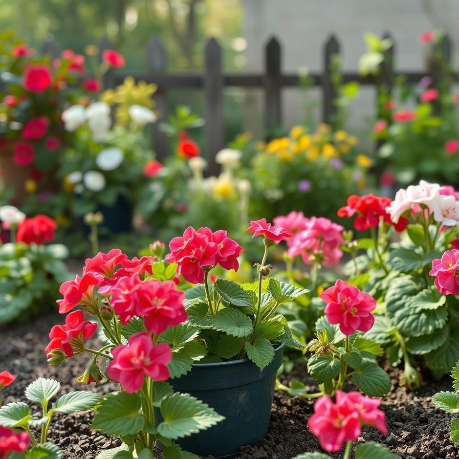 Dream : Planting geraniums in a dream