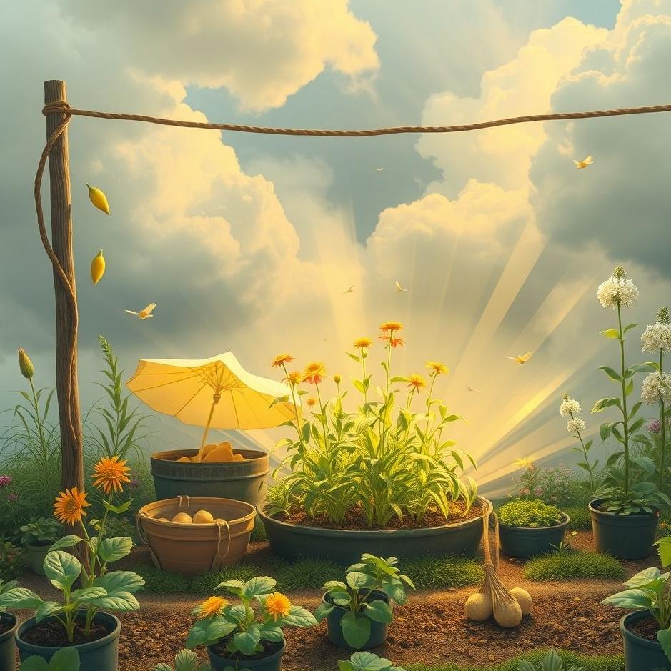 Dream : Planting goods in a dream