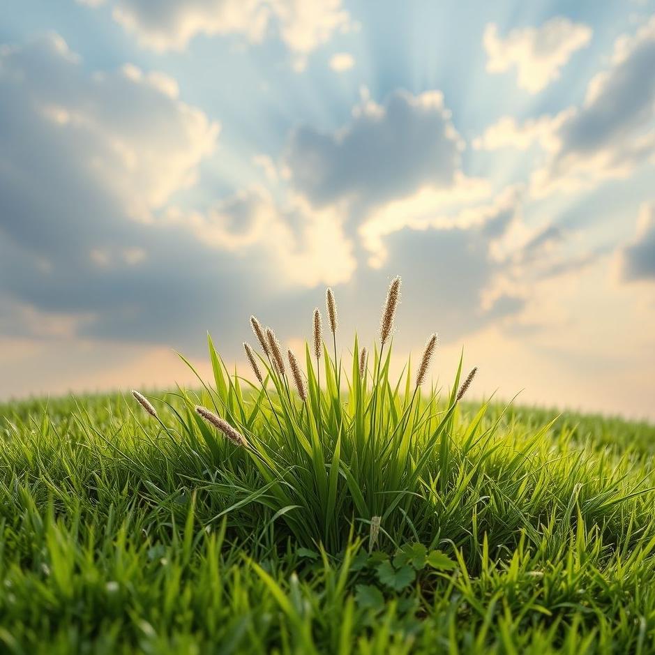 Dream : Planting grass in a dream