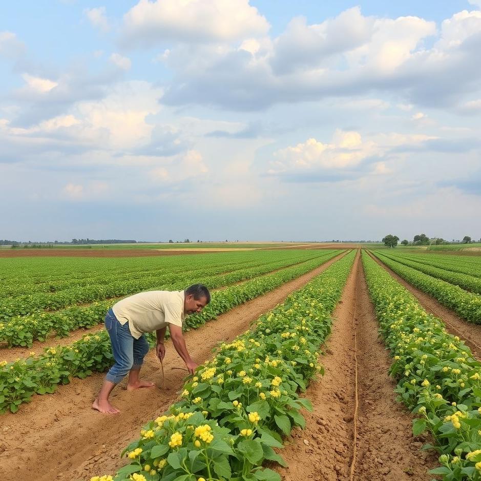 Dream : Planting lentils in a dream