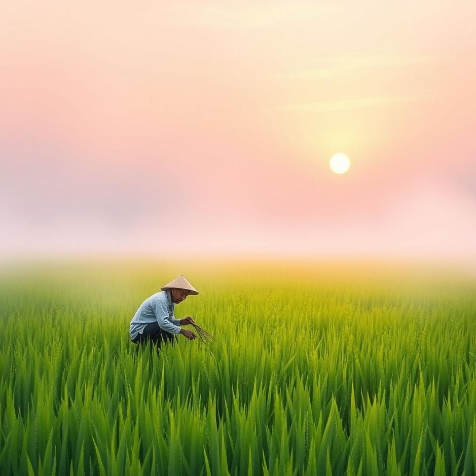 Dream : Planting rice in a dream