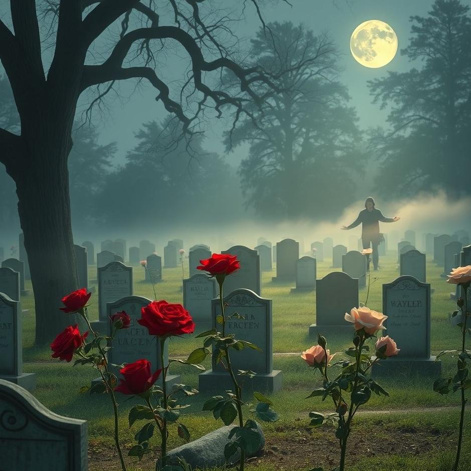 Dream : Planting roses in a cemetery in a dream