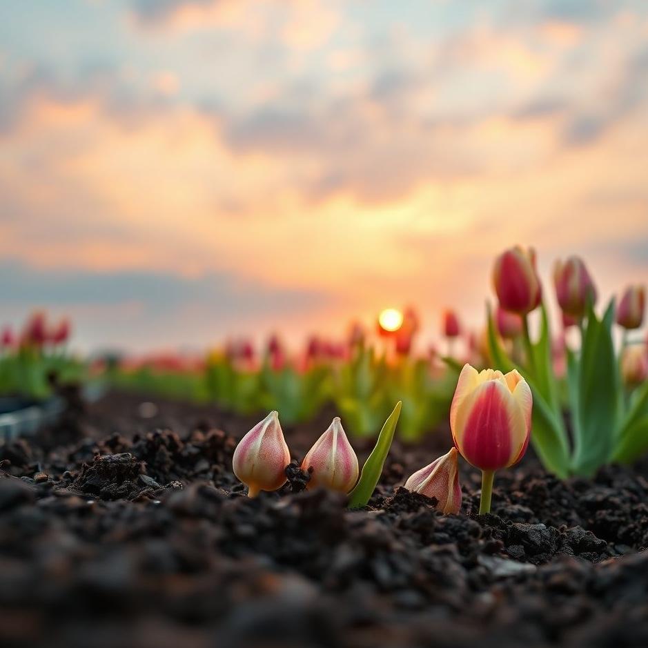 Dream : Planting tulip bulbs in a dream