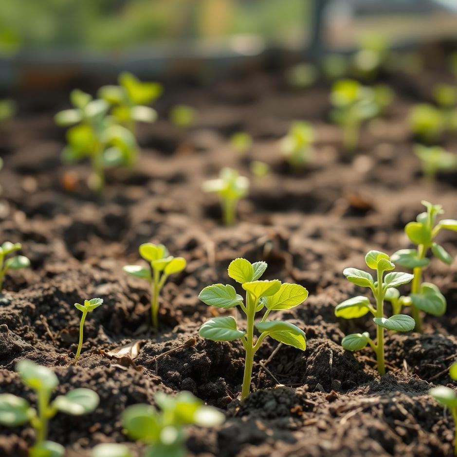 Dream : Planting vegetable seedlings in a dream