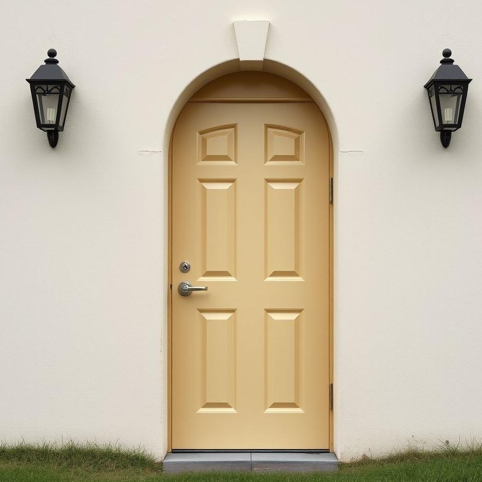 Dream : Plastic door in a dream