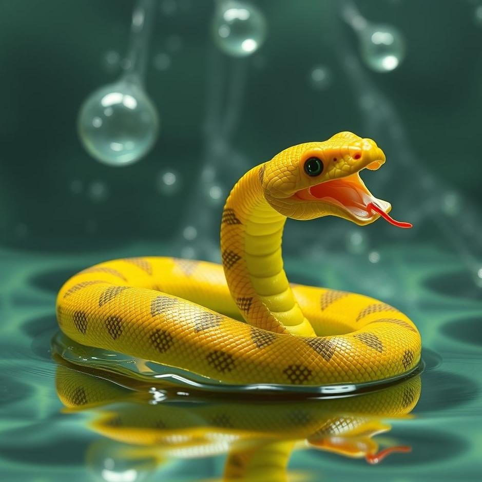 Dream : Plastic snake in a dream