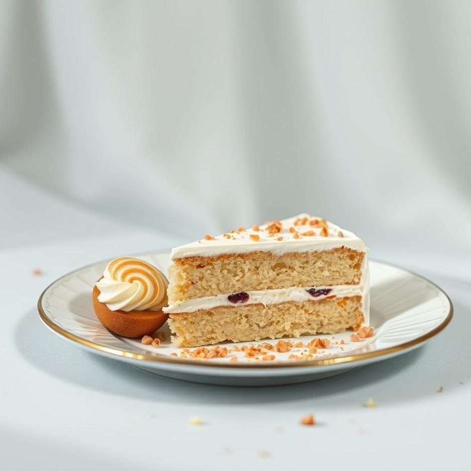 Dream : Plate full of cake in a dream