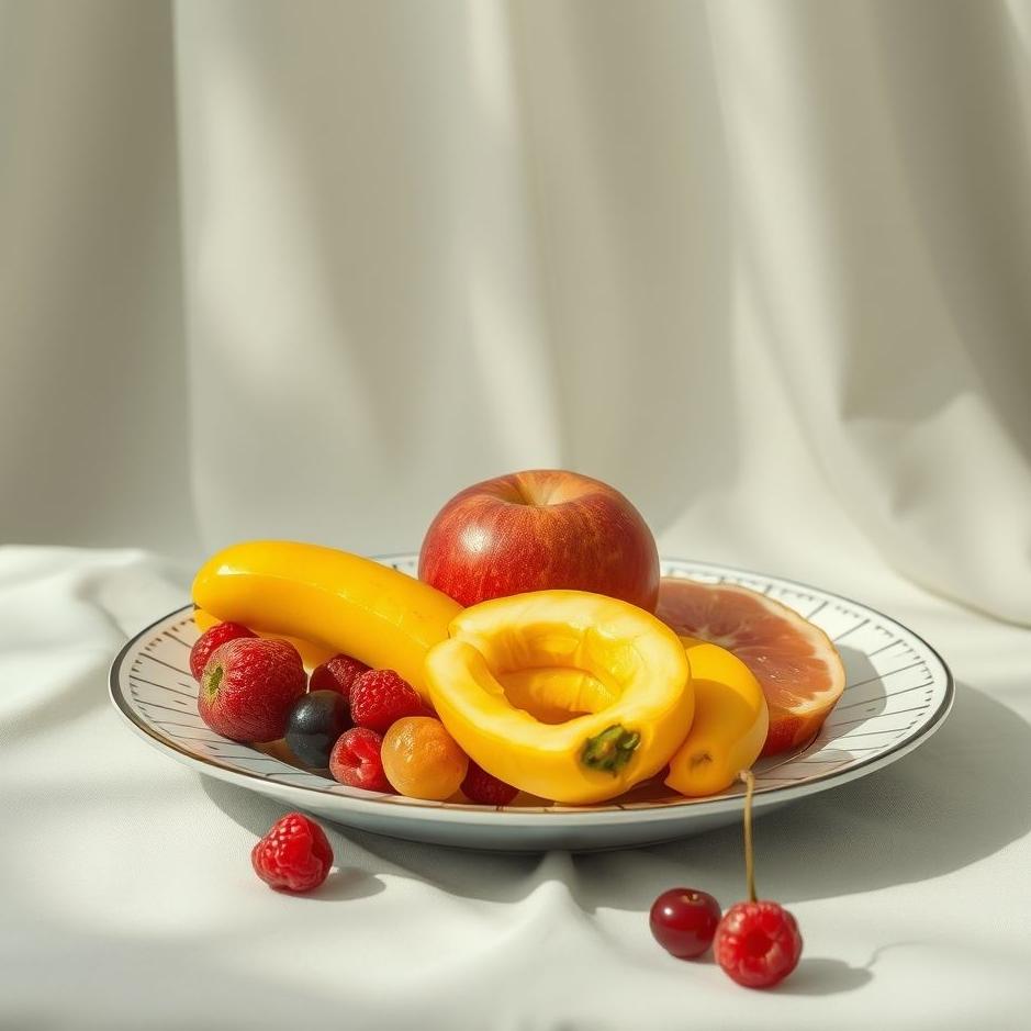Dream : Plate full of fruit in a dream