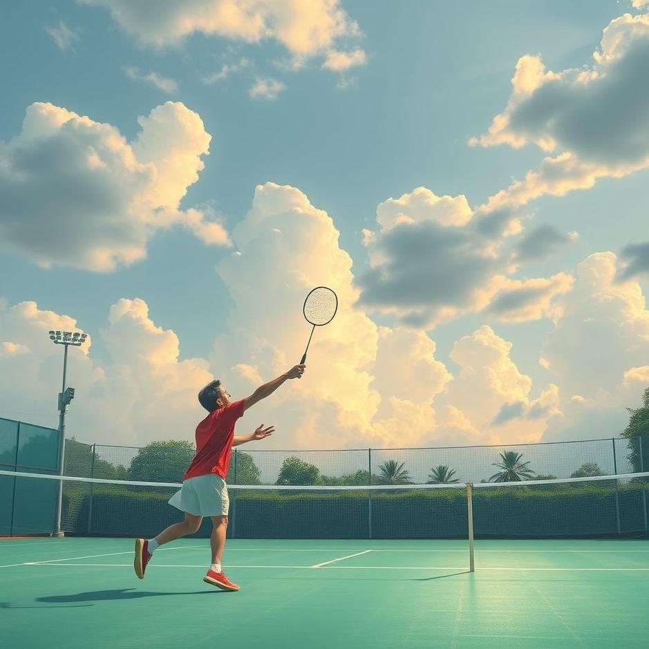 Dream : Play badminton in the dream