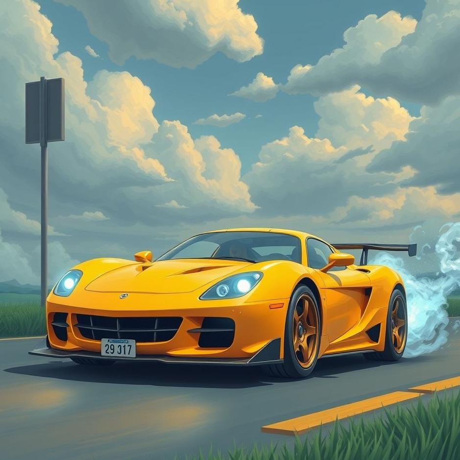 Dream : Play car game in the dream