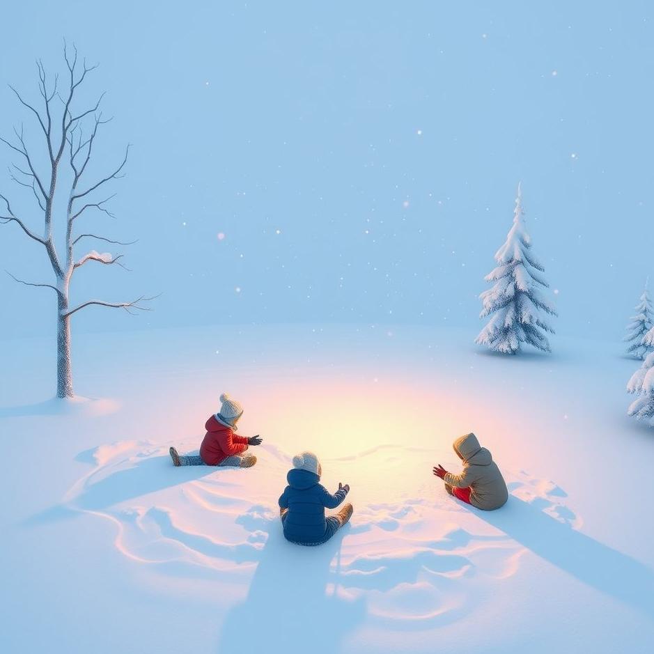 Dream : Play snow with friends in the dream