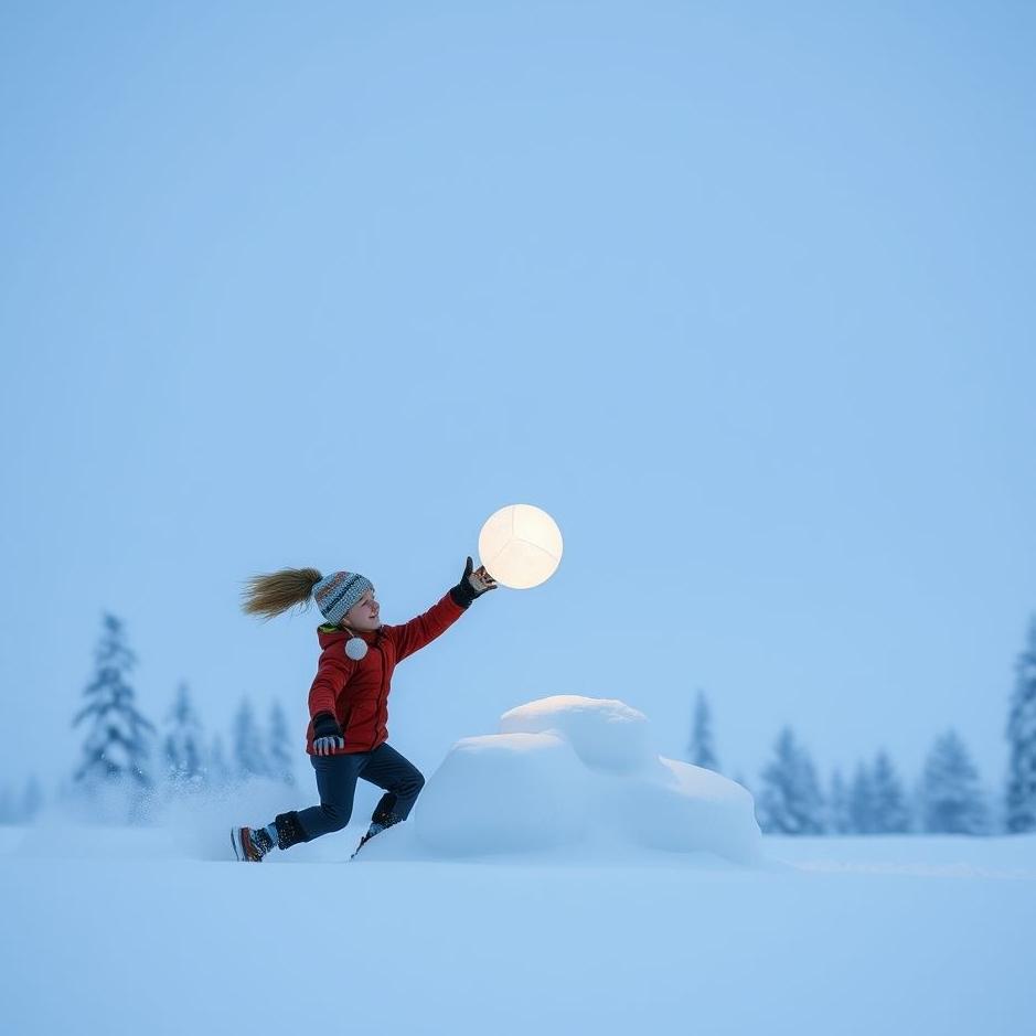 Dream : Play snowball with your friend in the dream