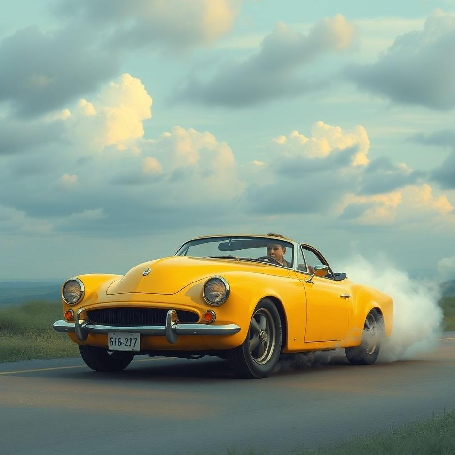 Dream : Play the car in the dream