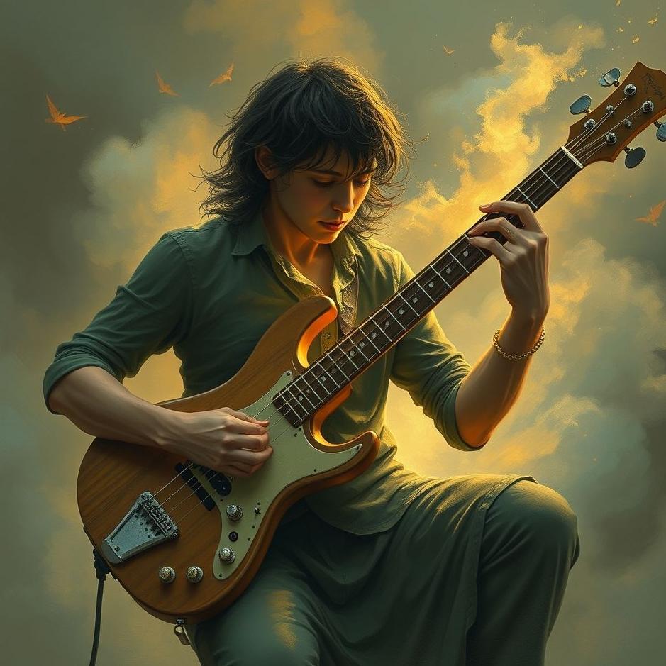 Dream : Playing a broken saz in a dream