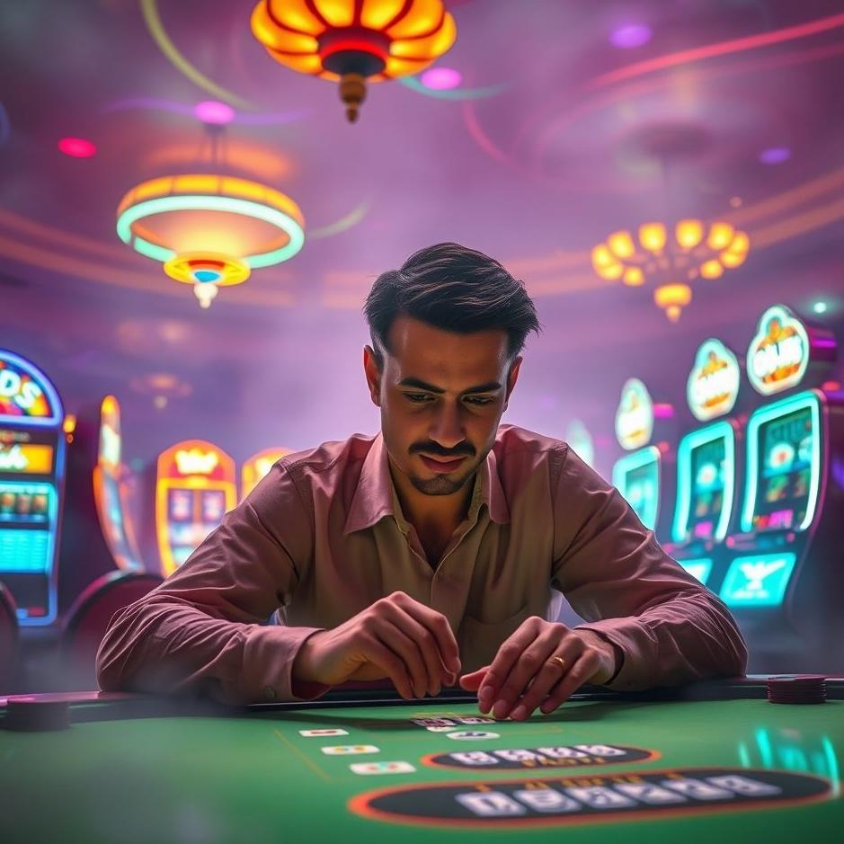 Dream : Playing a gambling game in a dream
