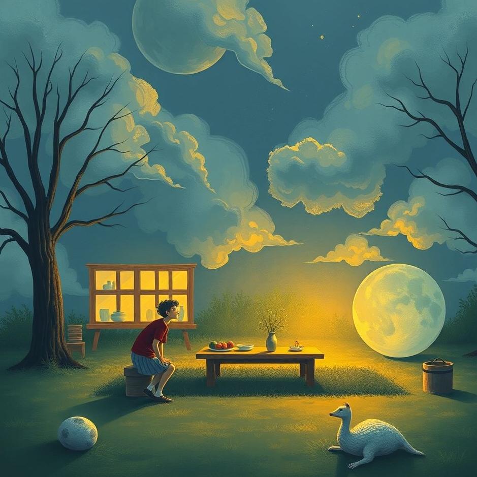 Dream : Playing a game at home in a dream