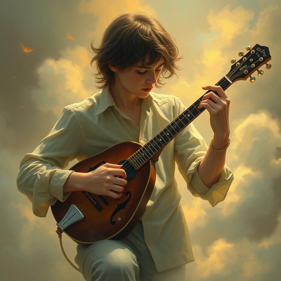 Dream : Playing a mandolin in a dream