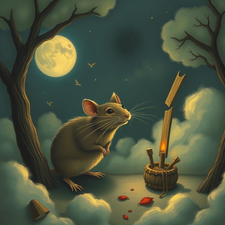 Dream : Playing a rat in the middle in a dream