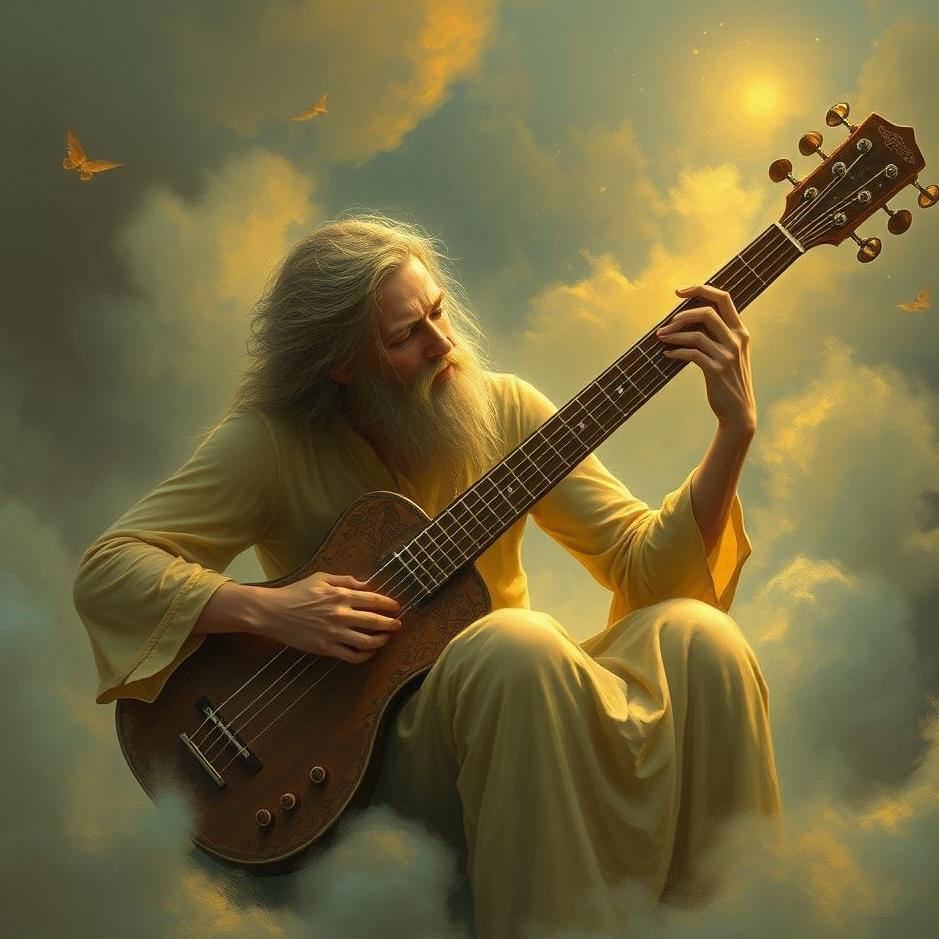 Dream : Playing a saz in a dream