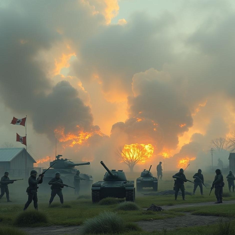 Dream : Playing a war game in a dream