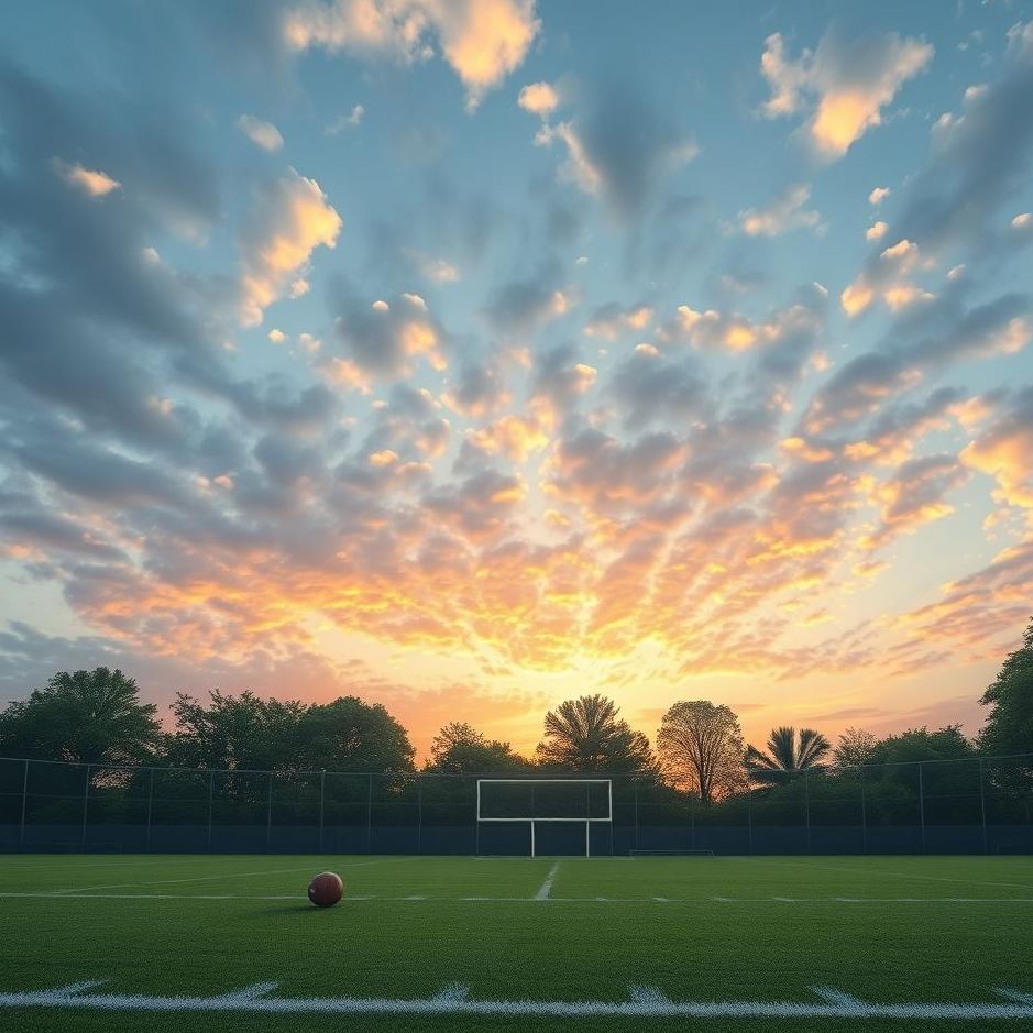 Dream Dictionary : Playing ball on a football field in a dream