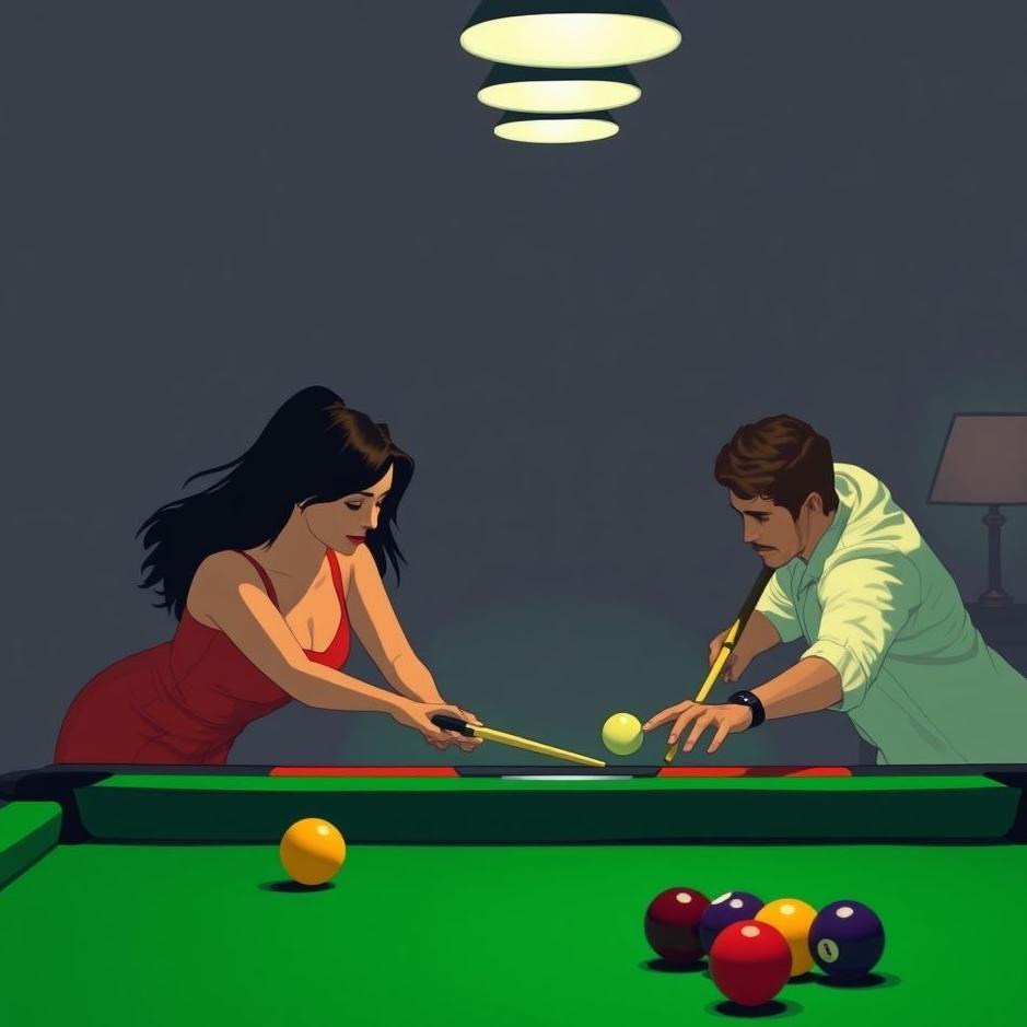 Dream : Playing billiards with your lover in your dream