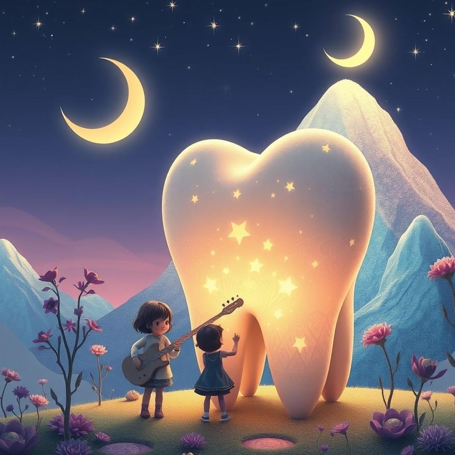 Dream : Playing from the bottom tooth in the dream