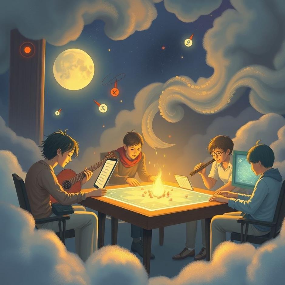 Dream Dictionary : Playing games accompanied by music in a dream