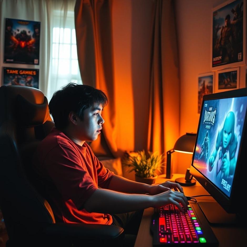 Dream Dictionary : Playing games on the computer 